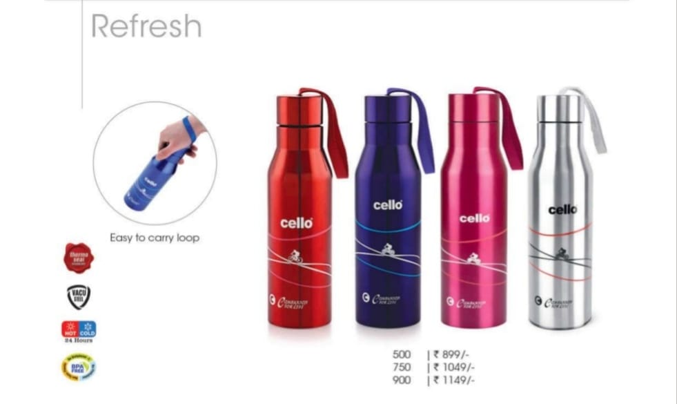 cello refresh bottle